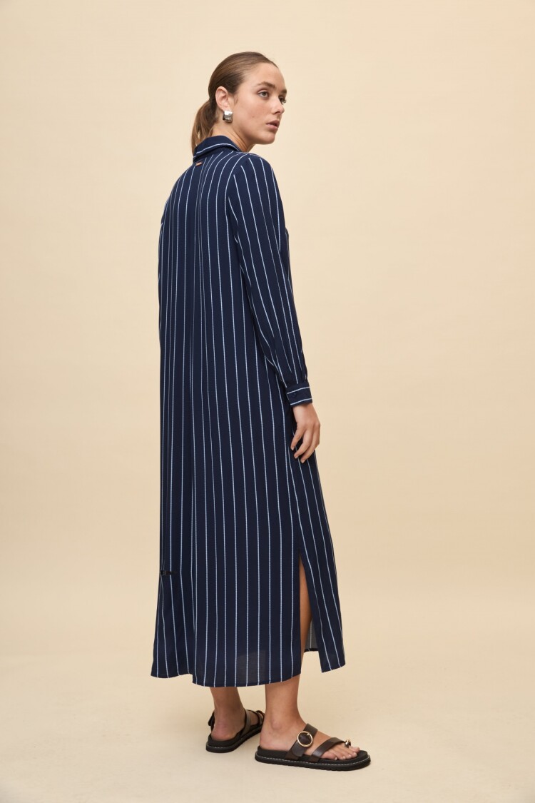 VESTIDO ALLORA Azul Marino