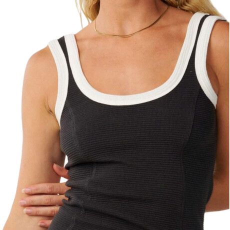 Vestido Rip Curl Retro Swell Mini Negro