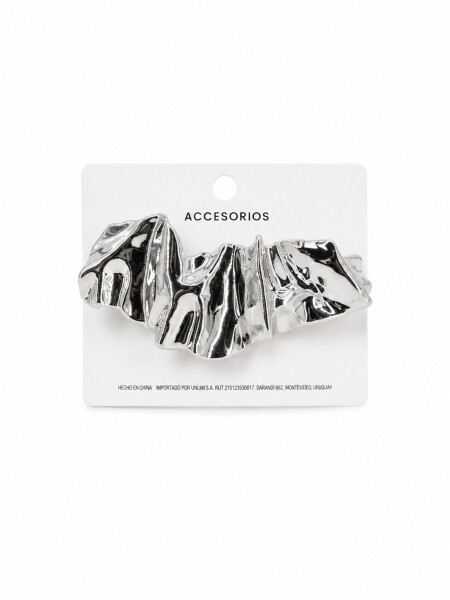 BROCHE PRAGA PLATEADO