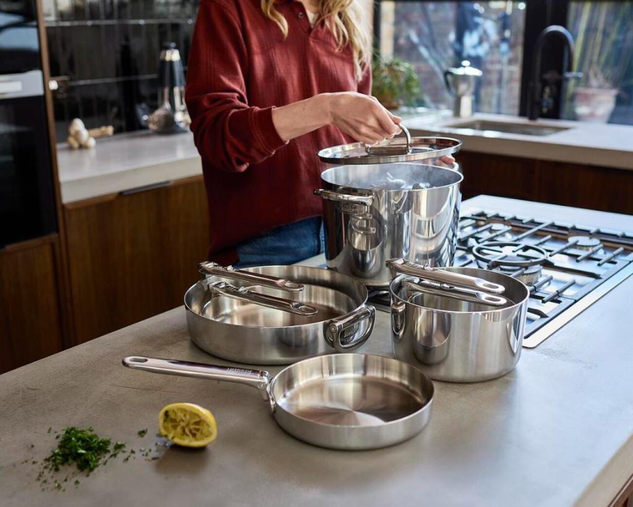 Set de Batería de Cocina Space Steel 6 Piezas Joseph Joseph - Preventa Set de Batería de Cocina Space Steel 6 Piezas Joseph Joseph - Preventa