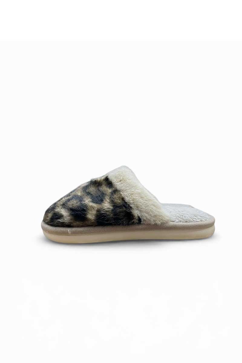 PANTUFLA ANIMAL PRINT 