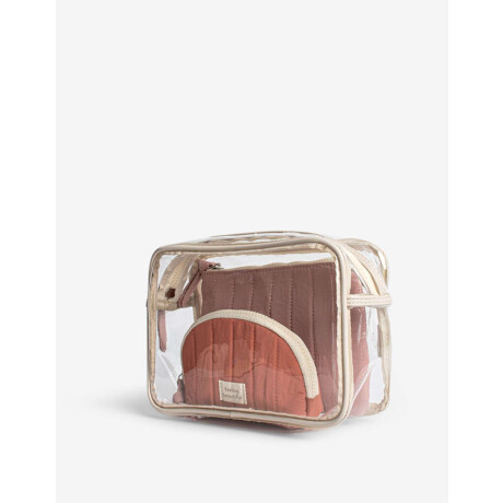 Set De Portacosméticos Combinado Combinacion Tricolor