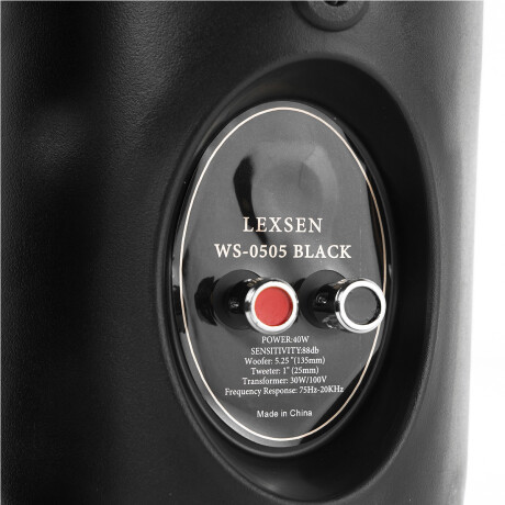 PARLANTE PASIVO PARA INSTALACIÓN LEXSEN WS0505 NEGRO PARLANTE PASIVO PARA INSTALACIÓN LEXSEN WS0505 NEGRO
