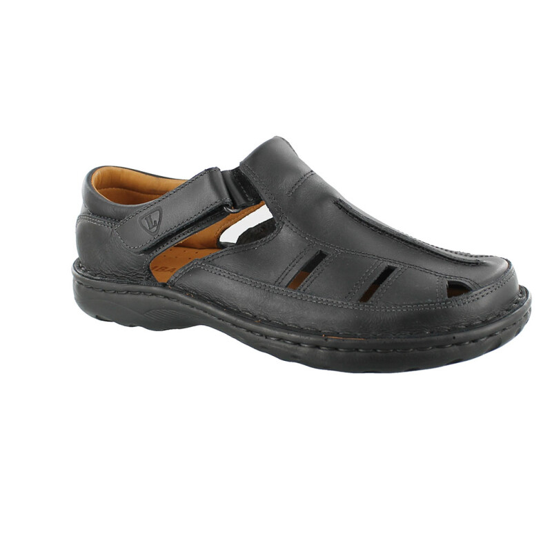 Sandalia de Hombre Lombardino Casual Negro