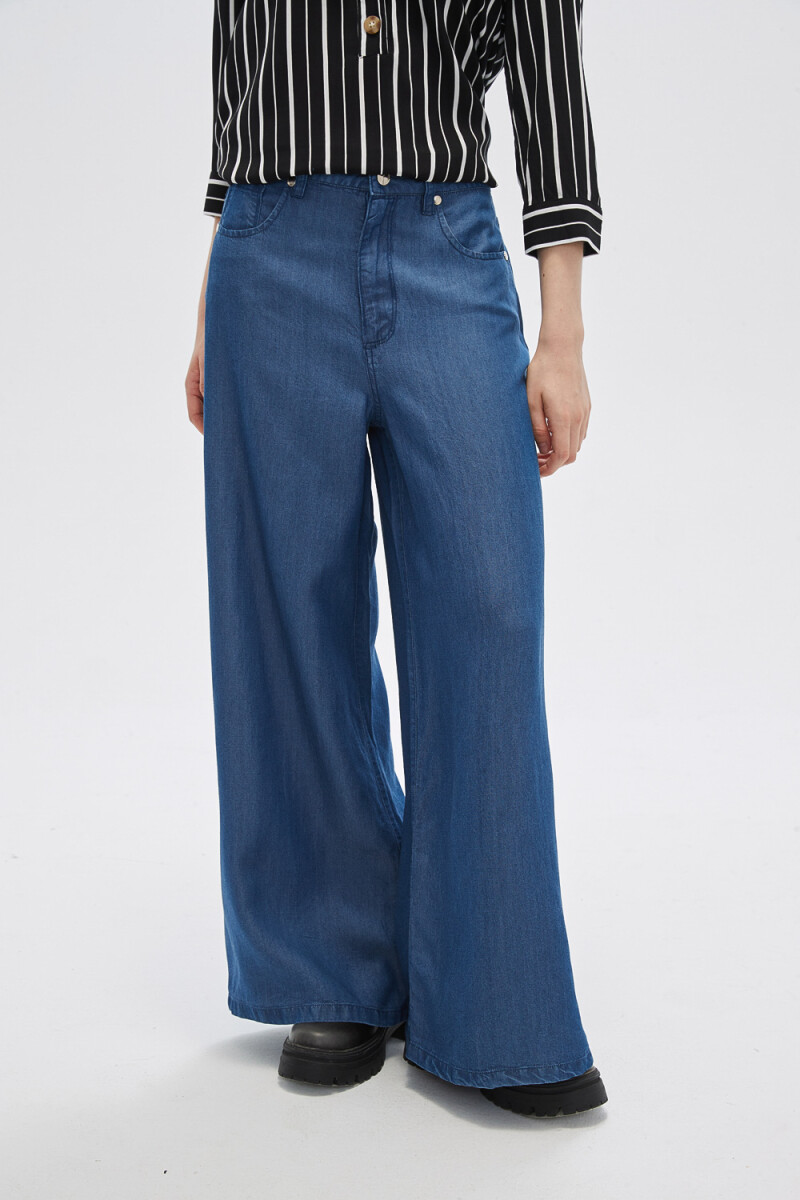 Pantalon Oldman - Azul Medio 