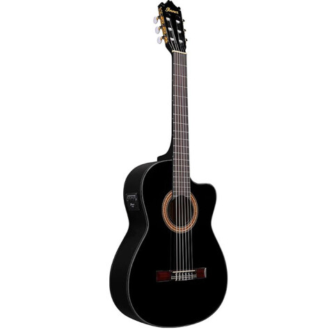 Guitarra electroacustica Ibanez GA11CE black nylon Guitarra electroacustica Ibanez GA11CE black nylon