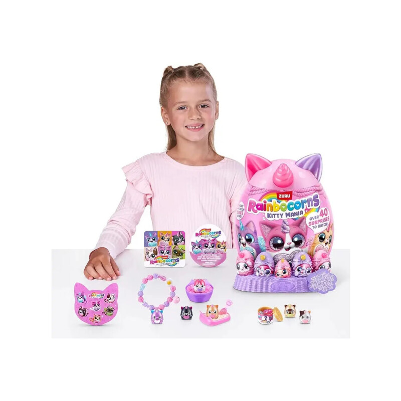 Peluche Sorpresa Rainbocorns Eggzania Kitty Mania Zuru Peluche Sorpresa Rainbocorns Eggzania Kitty Mania Zuru