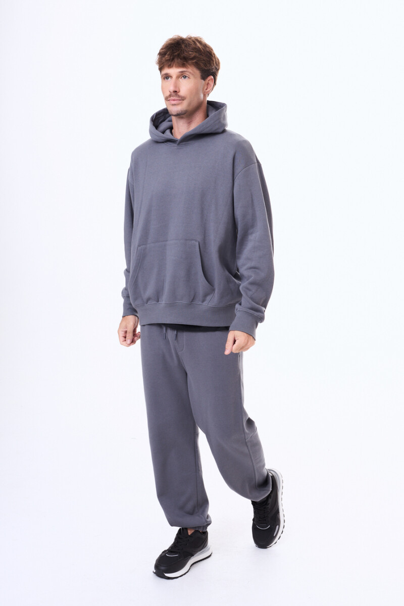 Buzo de felpa Curitiba Gris oscuro