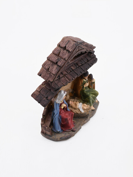 PESEBRE RESINA MULTICOLOR