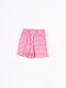 SHORT ESTAMPADO TIRSA ROSA CLARO