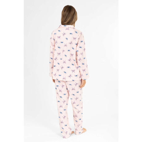 Pijama americano stitch angel Rosado