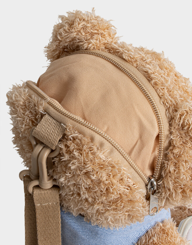 Mochilas y Carteras Infantiles Mochila Infantil Oso Peluche - Marron Medio