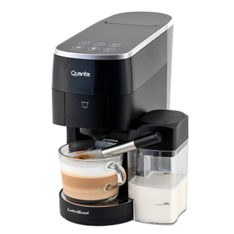 Cafetera multicápsula 4 en 1 C/Tanque P/Leche Quanta Cafetera multicápsula 4 en 1 C/Tanque P/Leche Quanta