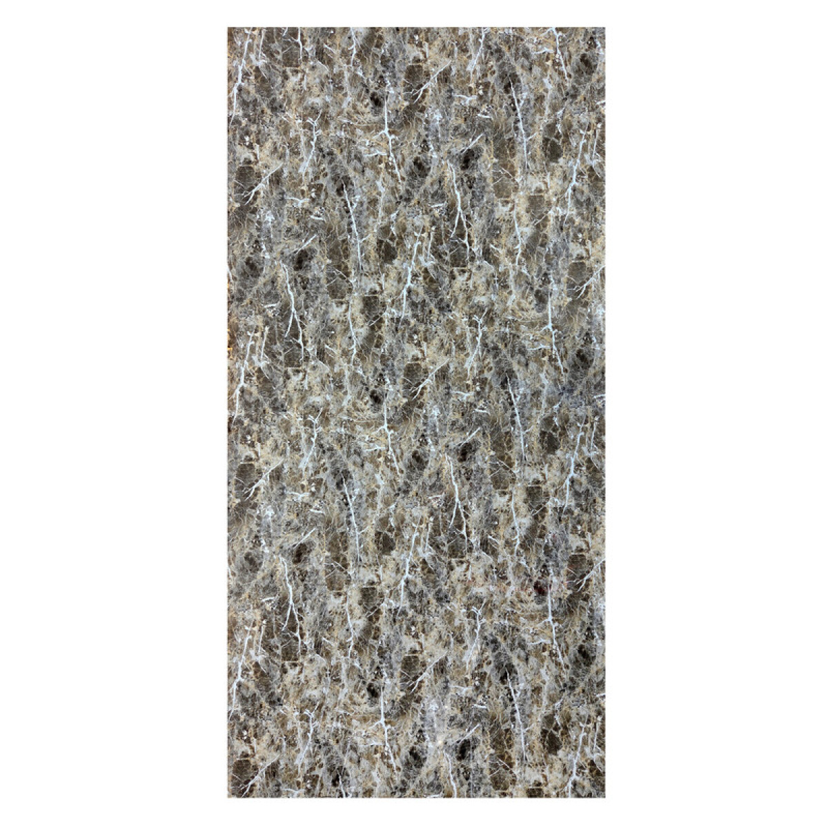 Pack x5 Placa PVC Símil Mármol 2,44x1,22m 3mm Resistente - Variante Mármol Gris 