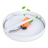 Set x8 Plafon Led 18w Panel Redondo Spot Luz Neutra Techo Set x8 Plafon Led 18w Panel Redondo Spot Luz Neutra Techo