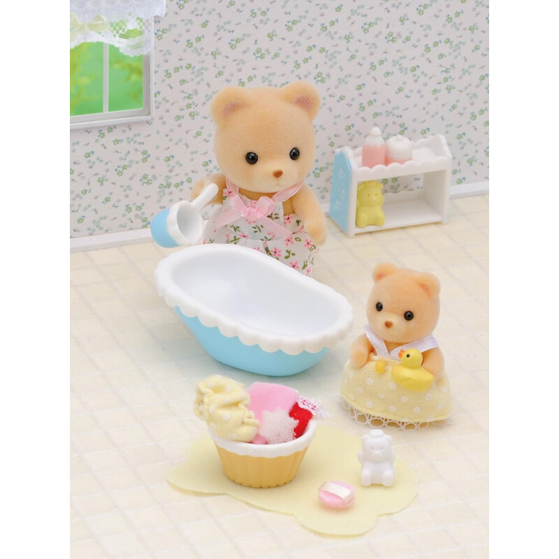 Sylvanian Families - 05092 - La hora del baño Sylvanian Families - 05092 - La hora del baño
