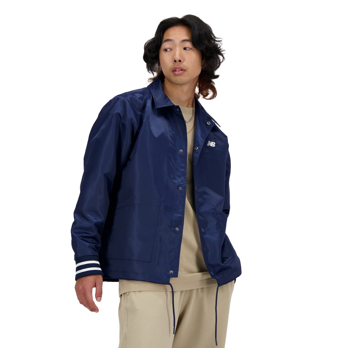 Campera New Balance de Hombre - GREATEST HITS - MJ41553NNY - BLUE 
