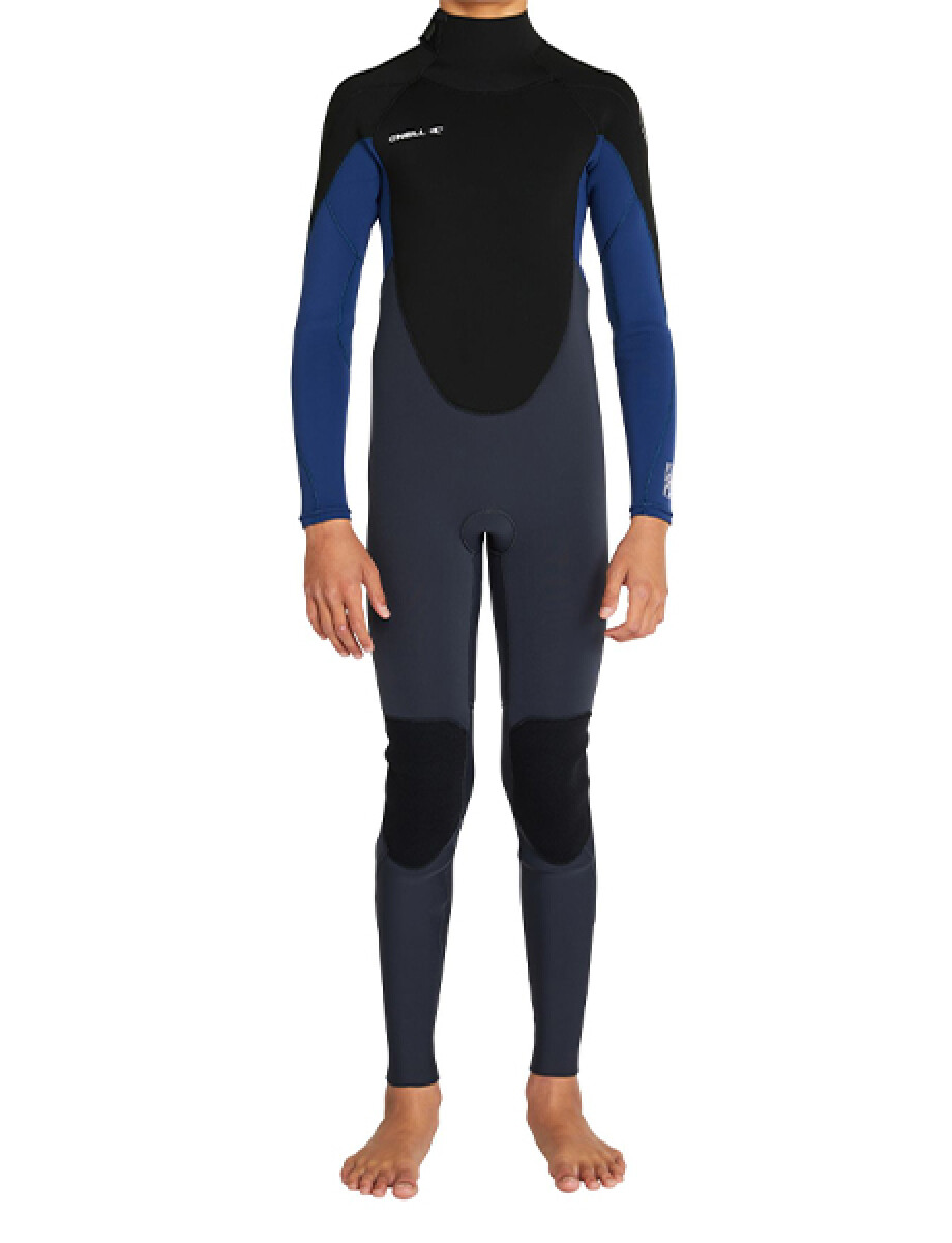 Defender Juvenil 4/3mm - Back Zip Full Wetsuit - Azul 