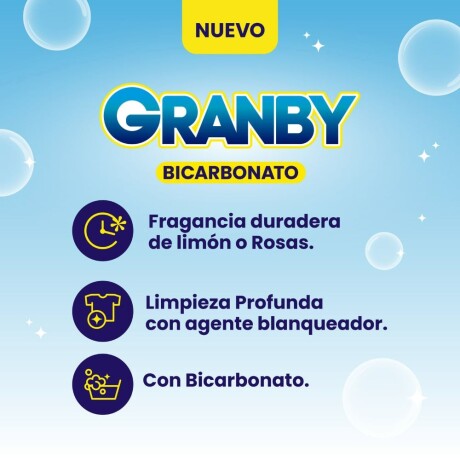 Granby Detergente Líquido Bicarbonato 3l Granby Detergente Líquido Bicarbonato 3l