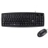 Combo Mouse Teclado Español Cableado Acer Silencioso Variante Color Negro
