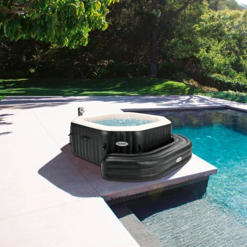 INTEX BANCO EXTERIOR INFLABLE PARA PURESPA OCTOGONAL DELUXE Intex Banco Exterior Inflable Para Purespa Octogonal Deluxe