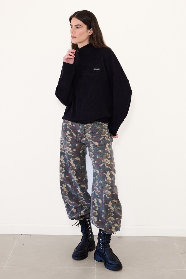 Sweater Label Unit Negro