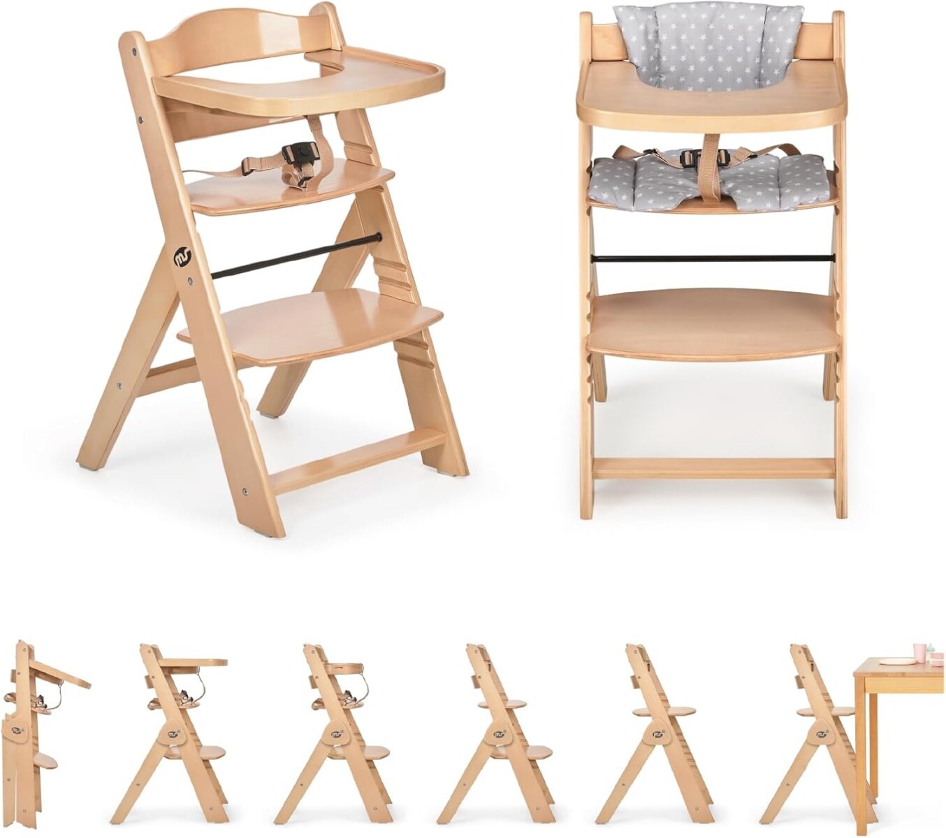 Trona evolutiva montessori plegable Full plus MS 