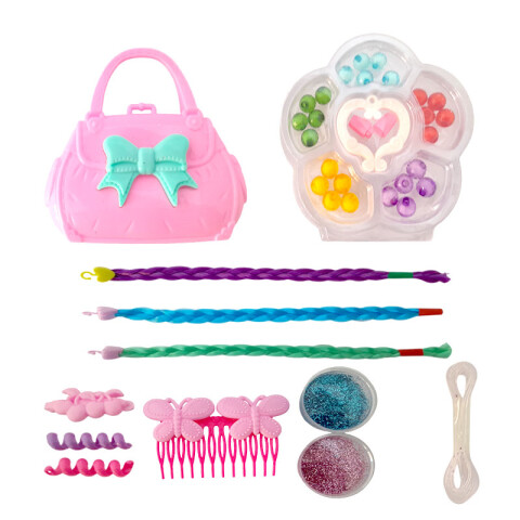 Outlet Set Belleza c/trencitas y cartera Outlet Set Belleza C/trencitas Y Cartera