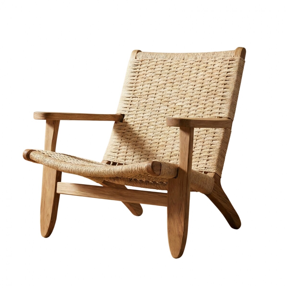 Butaca Hanoi - Madera natural Beige 