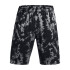 UA Tech Printed Short-BRN BLK-003