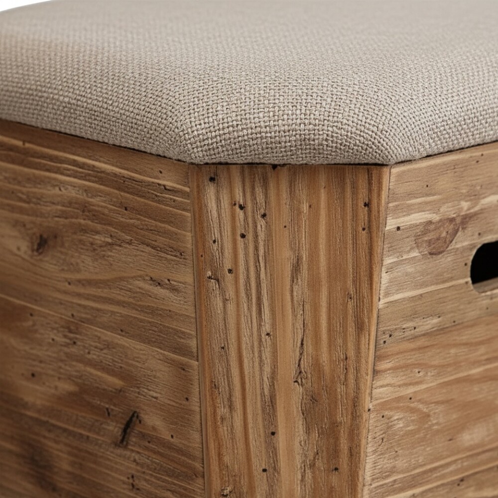 BANCO DECORATIVO MADERA MACIZA LIÍNEA RÚSTICA BANCO DECORATIVO MADERA MACIZA LIÍNEA RÚSTICA