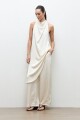 Blusa irregular crudo