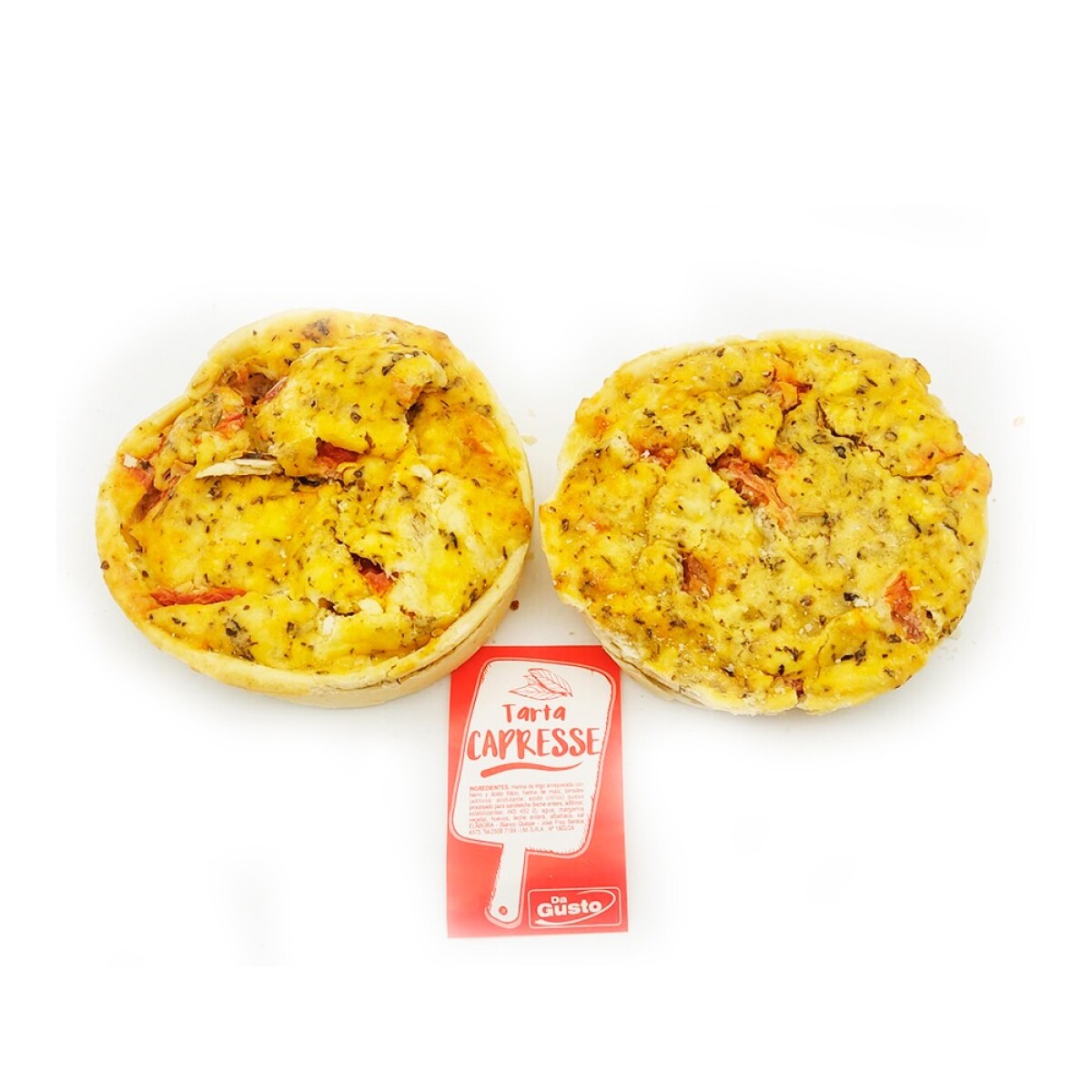 Tarta Da Gusto Capresse X 2 Unids. 