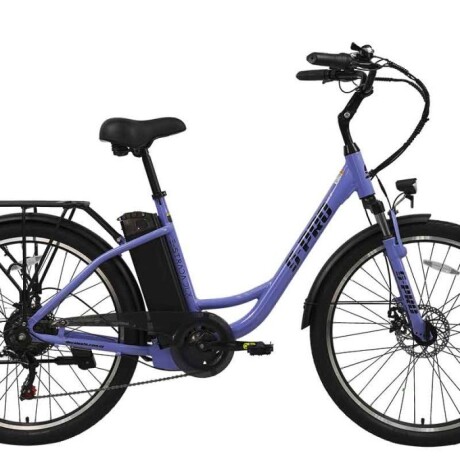 BICICLETA ELECTRICA S-PRO E-STRADA DLX LILA