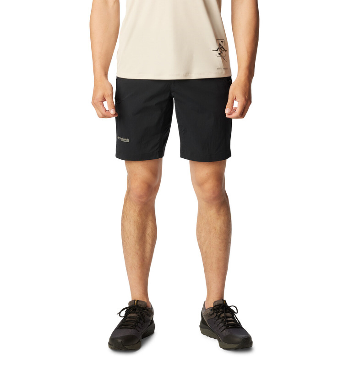 Short Wanoga™ Lightweight Hombre - BLACK 