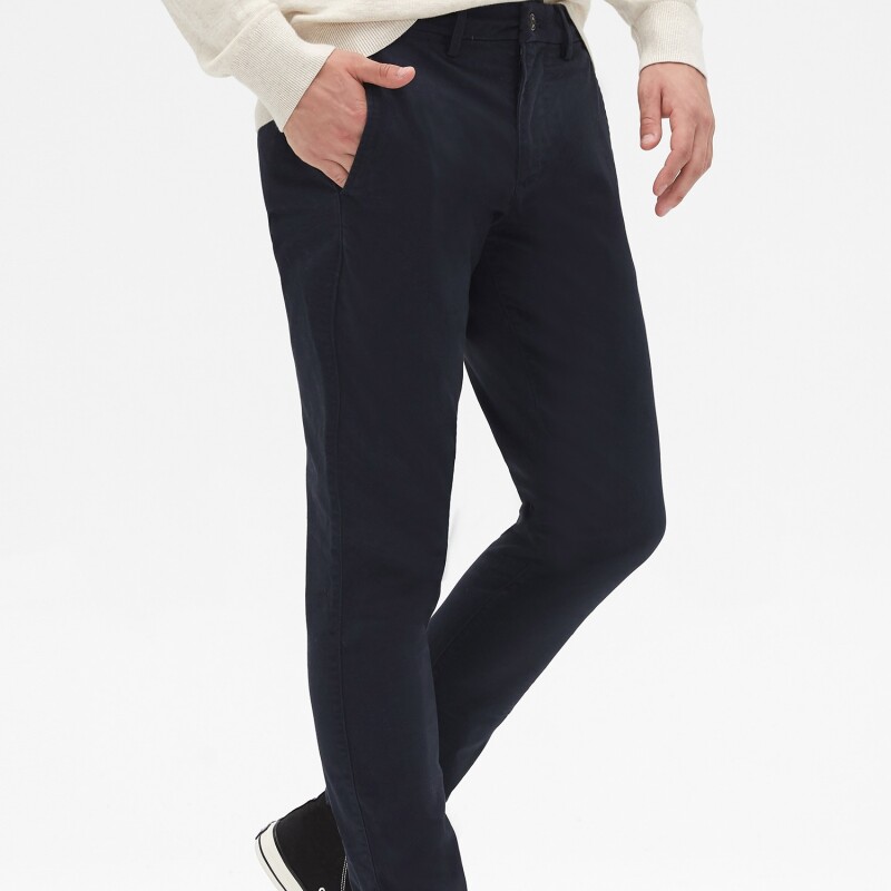 V-ESSENTIAL KHAKI SKINNY FIT NEW CLASSIC NAVY