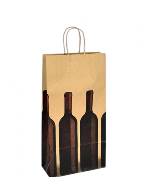 Bolsa 22x10x42 cm BOTELLAS