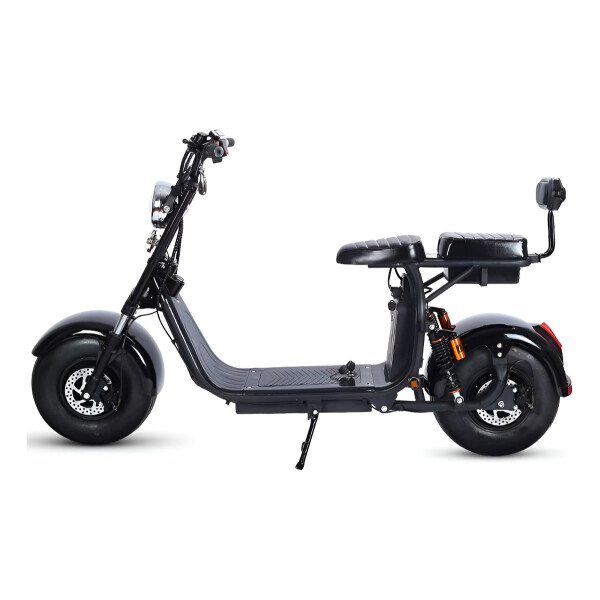 Moto Electrica Gogreen Deluxe 1500W 20Ah 40Km Autono. 45Km/h Color Variante Naranja