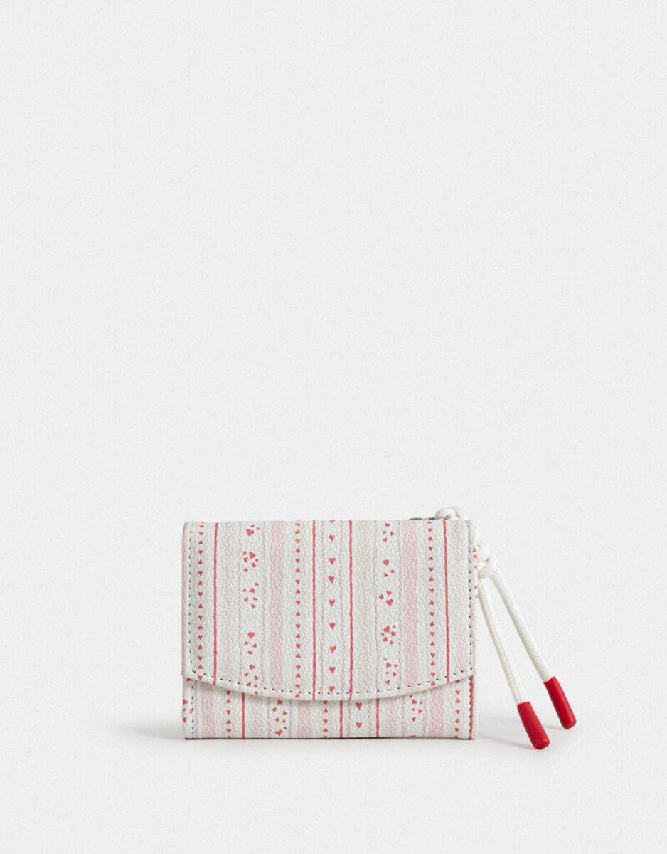 Billetera - Estampado Flores 