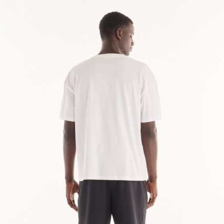 Remera New Balance de Hombre - Trackside - MT6279IZWT WHITE