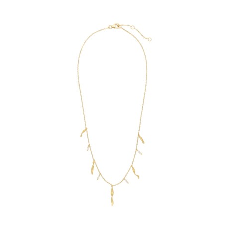 Collar Karvik Indriya Plata 925 bañada en una micra de oro 18k 0