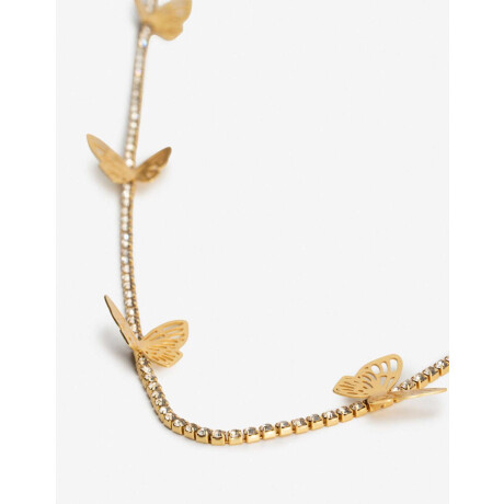 Collares Largos Botanico Dorado Oro Amarillo