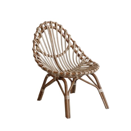 BUTACA RATTAN MARRON MOJAVE MARRON CLARO