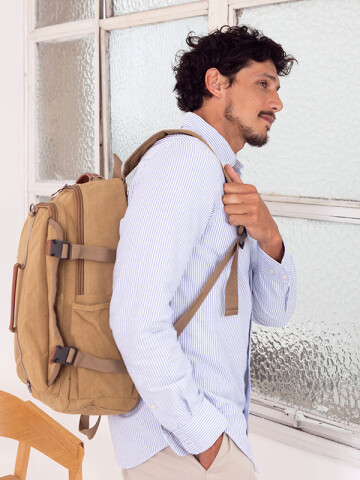 MOCHILA CANVAS HIMALAYA KAKI