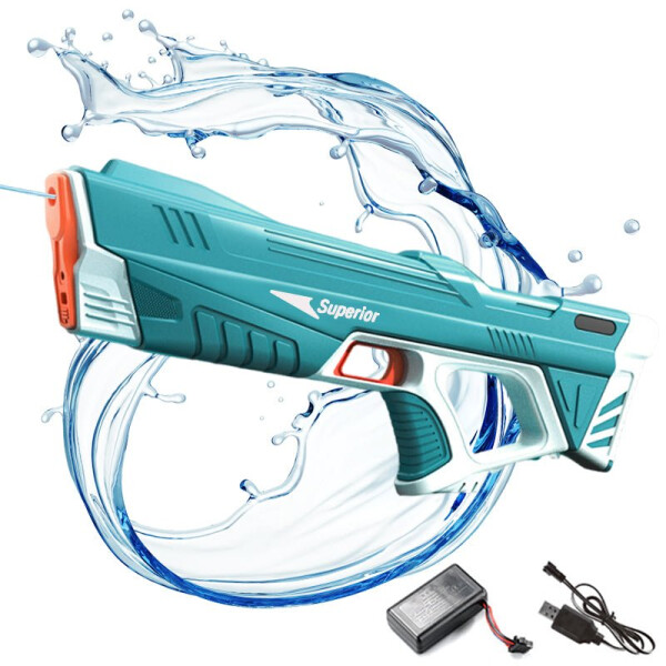 Pistola De Agua Eléctrica Automática a batería Azul