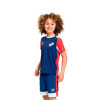 Remera Umbro Nacional Entrenamiento 2024 de Niños - NU243004 Azul-rojo