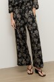 Pantalon estampa Silvestre negro