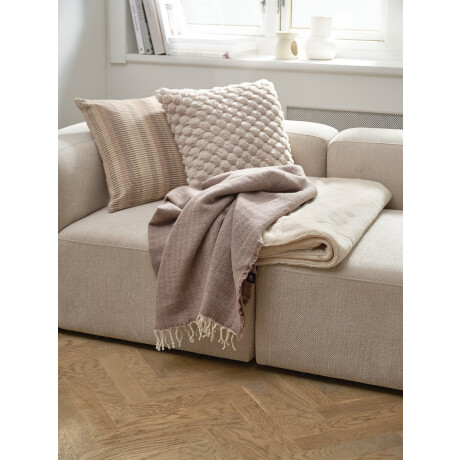 Almohadon Hvidblomme 45X45 Pelo Beige