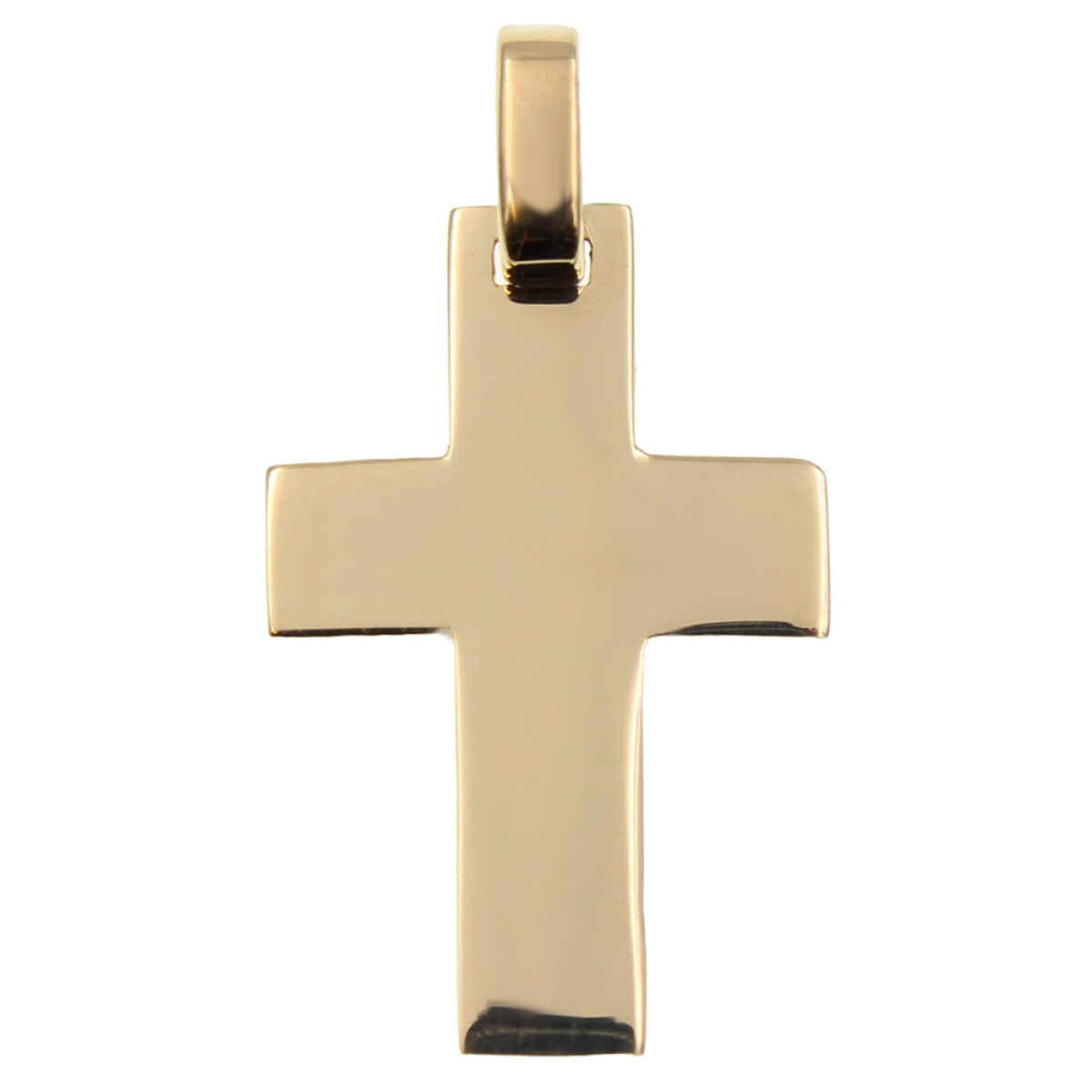 Cruz de oro amarillo 18k N002 