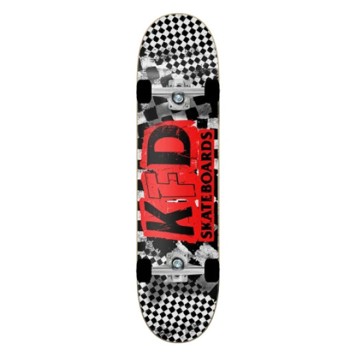 Skate armado KFD YOUNG GUNZA RANSOM CHECKERS WHITE 8.0" Skate armado KFD YOUNG GUNZA RANSOM CHECKERS WHITE 8.0"